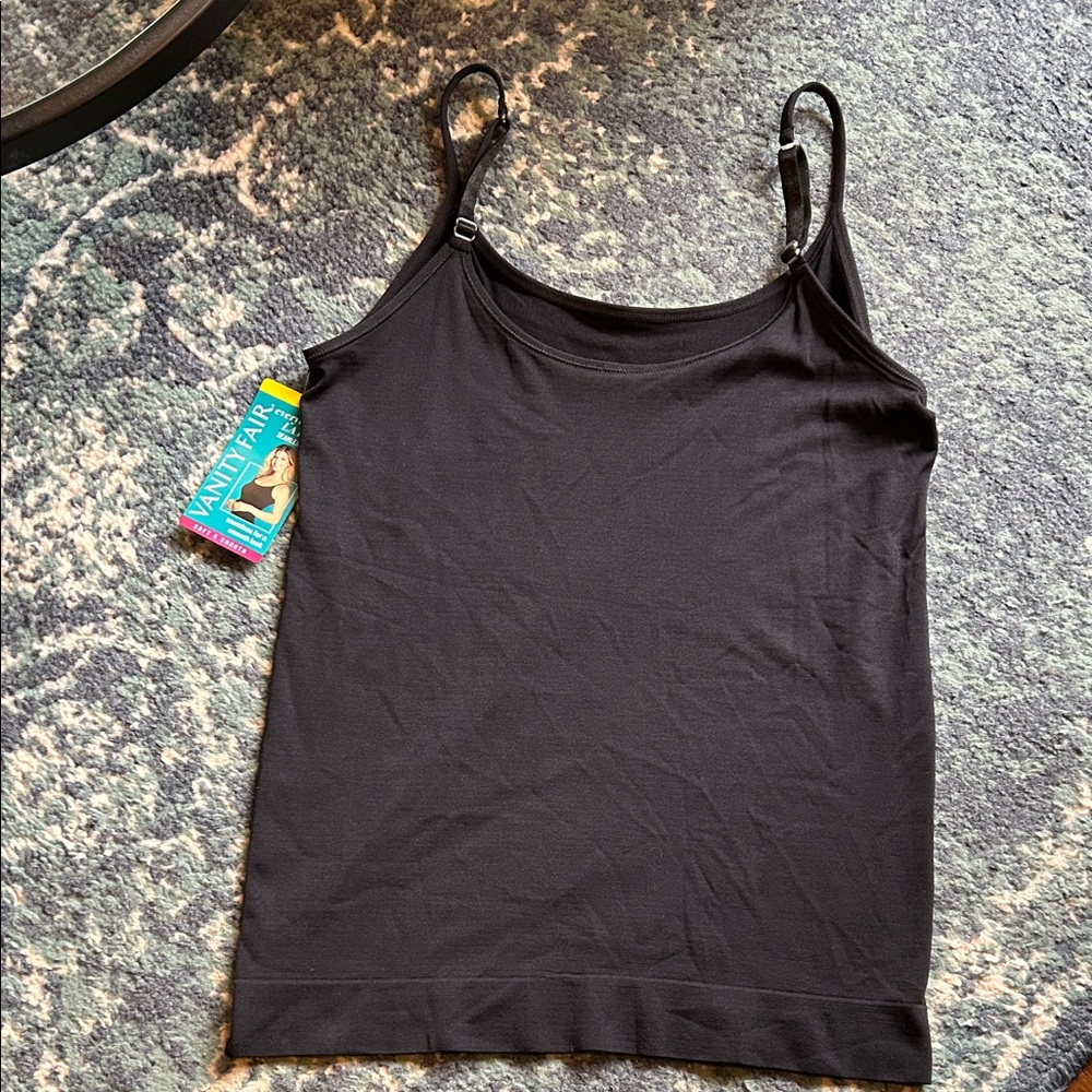 Vanity Fair Black Camisole Top